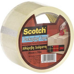 ΤΑΙΝΙΑ ΣΥΣΚΕΥΑΣΙΑΣ SCOTCH ΔΙΑΦΑΝΗ ΑΘΟΡΥΒΗ 48mmΧ50m