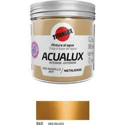 Acualux Μεταλλικό Χρώμα 75ml Titanlux - 860 Reddish Gold