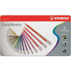 Σετ 36 Μολύβια Παστέλ Carbothello Stabilo