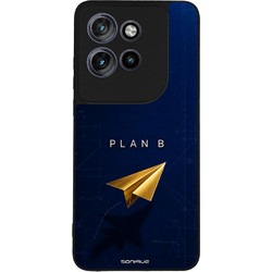 Sonique Men's Edition Θήκη με Σχέδιο «Plan B» (Motorola Edge 50 Neo 5G / Edge 60 Neo 5G)