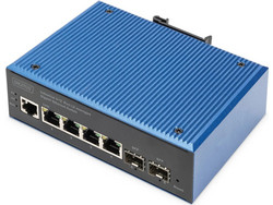 Digitus DN-651154 Unmanaged L2 Switch με 4 Θύρες Ethernet 1000Mbps και 2 SFP θύρες
