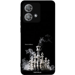 Sonique Men's Edition Θήκη με Σχέδιο «Σκάκι» (Motorola Edge 40 Neo 5G)