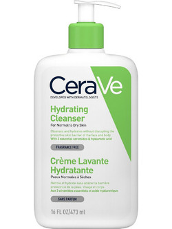 CeraVe Hydrating Cleanser Κρέμα Καθαρισμού Προσώπου για Ακμή 473ml