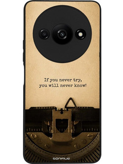Sonique Men's Edition Back Cover με Σχέδιο «Old Letter» (Xiaomi Redmi A3 / Redmi A3x)