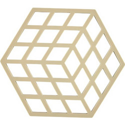 Zone Denmark Σουπλά Για Ζεστά Σκεύη Σιλικόνης 16x14 - Cube Sand