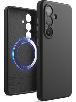 Θήκη Samsung Galaxy S26 Elago Magnetic Silicone Case Premium Σιλικόνης με MagSafe - Black (EGS26MSSC62-BK)