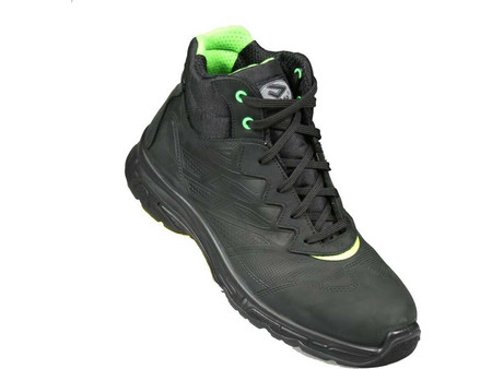 Ergo Bicap Verde High Μποτάκια Ασφαλείας S3 Αδιάβροχα Μαύρα