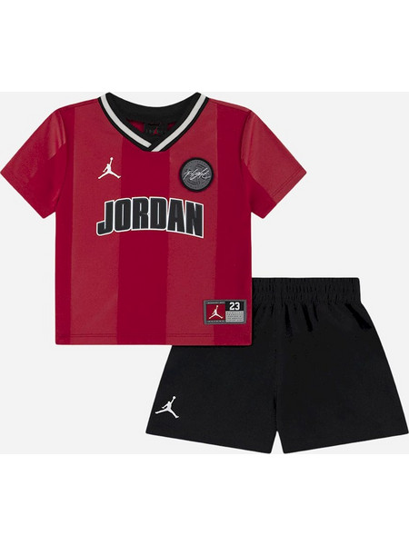 Jordan Βρεφικό Σετ Φόρμας Κόκκινο