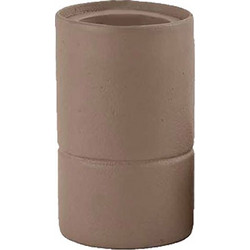 FORMAS ΚΗΡΟΠΗΓΙΟ 9x9x14cm ΑΛΟΥΜΙΝΙΟ BEIGE ROUGH c540448