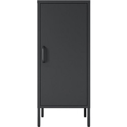 Ντουλάπι μεταλλικό Nextdeco μαύρο Υ102x42x35εκ