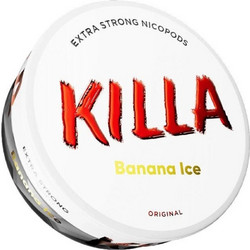 Killa Nicotine Pouches Banana Ice 16mg