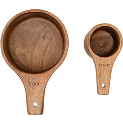 Μεζούρα Estia Allure Ξύλινη 13.7cm 2τμχ 01-34634