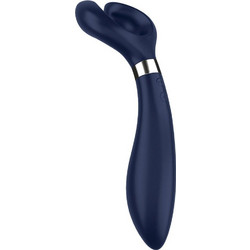 Satisfyer Partner Multifun 3 Κλειτοριδικός Δονητής 23cm Μπλε