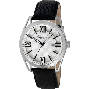 Kenneth Cole Ανδρικό Ρολόι με Μαύρο Δερμάτινο Λουράκι IKC8072 Kenneth Cole Ανδρικό Ρολόι με Μαύρο Δερμάτινο Λουράκι IKC8072