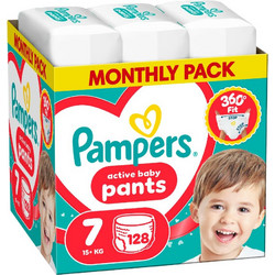 Pampers Pants 360 Monthly Pack Πάνες Βρακάκι No7 17kg+ 114τμχ