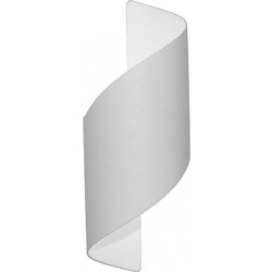 POWERTECH LED φωτιστικό τοίχου HLL-0162, 10W, 4000K, 800lm, IP65, λευκό