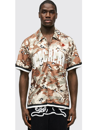Icecream Choc Chip Baseball Jersey (IC26122-Camo)