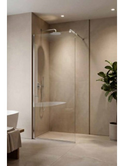 ΤΕΜΑ - ΣΤΑΘΕΡΑ ΠΑΝΕΛ ΝΤΟΥΖΙΕΡΑΣ WALK-IN PROFIL BLACK MATT WAS N 70x195