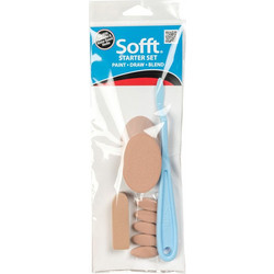 PANPASTEL 8 - STARTER SET (SOFFT SPONGES, KNIFE & COVERS)