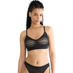 Μπούστο σουτιέν γυναικων Sloggi FREE Evolve PU Lace 10224701 Μαύρο 7613113108452