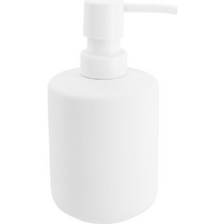 Dispenser λευκό stoneware 400ml/7,8x16,3cm - Plastona
