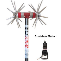 Yamastik Sunflower 4X4 Brushless Ελαιοραβδιστικό Σταθερό Κοντάρι Carbon 2.5m Με Μεταλλικά Γρανάζια 15-20V