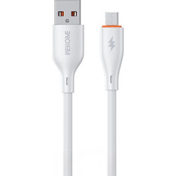 Καλώδιο Φόρτισης WK WDC-67m USB σε Micro 12W 1m Λευκό