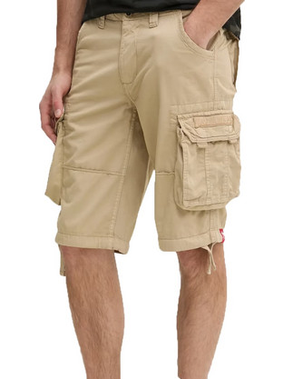 Alpha Industries Ανδρική Βερμούδα Cargo Μπεζ 191200-159