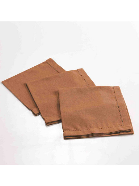 Πετσέτες Φαγητού (Σετ 3τμχ) L-C Charline Mocha 1731399