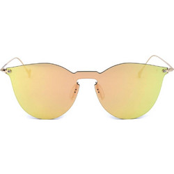 Eyepetizer C-2-8C Γυναικεία Γυαλιά Ηλίου Πεταλούδα Μεταλλικά Χρυσά με Κίτρινο Φακό