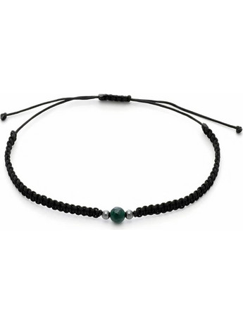 Lifelikes Green Stone Ανδρικό Βραχιόλι