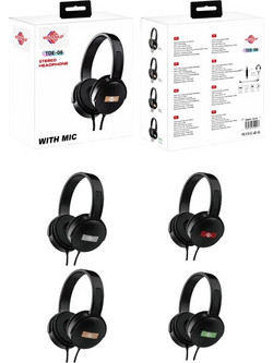 Wisdomup Ενσύρματα Ακουστικά Κεφαλής TDE-08 - Stereo HIFI Headphone 752546