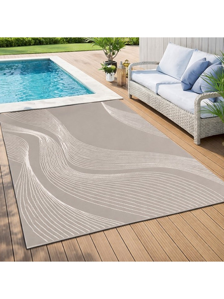 Χαλί Εξωτερικού Χώρου Ορθογώνιο Urban Oasis 150x210cm Kmt Style 296613 - KmtStyle