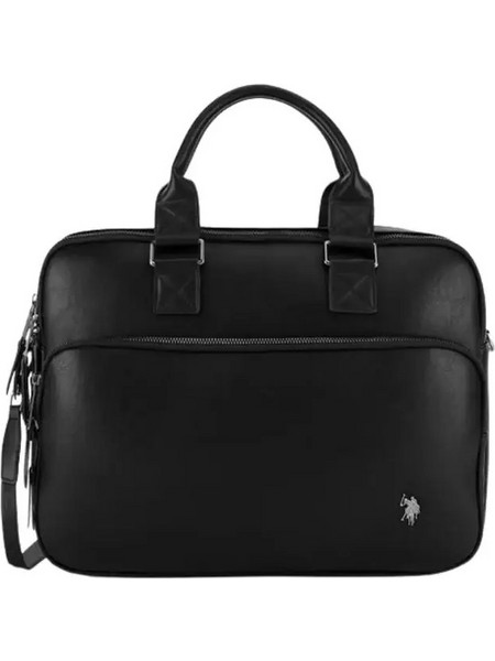 Ανδρική Τσάντα U.S Polo Free Spirit Business BIUPQ8471MVP000-ΜΑΥΡΟ