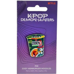 Cinerplicas: K-Pop Demon Hunters - Zoey Hamburger Noodles Pin (CR3128)