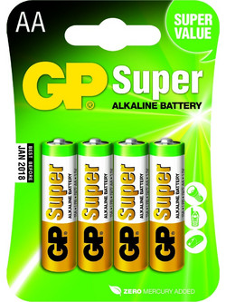 Gp Ultra Alkaline AA 4τμχ