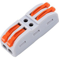Powertech POWERTECH κλέμα σύνδεσης καλωδίων TOOL-0103, 2pin προς 2pin, 10τμχ