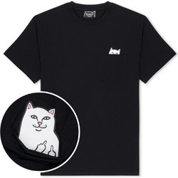 Μπλούζα κοντομάνικη Lord Nermal Pocket Tee RIPnDIP Μαύρο