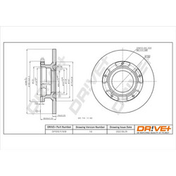 Dr!ve+ Δισκόπλακα - DP1010.11.1618