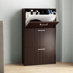 Megapap Luigi Παπουτσοθήκη Ξύλινη Wenge Μ59xΠ25xΥ125cm GP035-0028,2