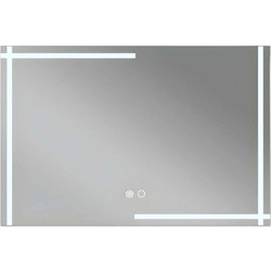 Καθρέπτης Τοίχου Με Φως Led Mahonia 162892449 90x70cm Clear Γυαλί