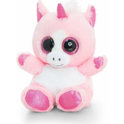 Keel Toys Animotsu Unicorn Dreamy Πολύχρωμο Ροζ 15cm SF0845-3