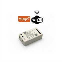 CONTROLER ΤΑΙΝΙΑΣ LED RGB/RGB+W WI-FI 12V/24V 16A ADELEQ - 30-3616