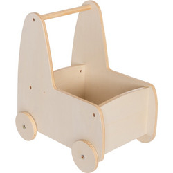 HM18341.01 ΠΑΙΔΙΚΟ ΤΡΟΛΕΥ/ΚΑΡΟΤΣΑΚΙ RICKI HM18341.01 MDF & ΚΟΝΤΡΑΠΛΑΚΕ ΦΥΣΙΚΟ 33x45x50Υεκ, 1 Τεμάχιο