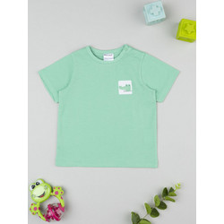 βρεφικό t-shirt βεραμάν με κροκόδειλο για αγόρι