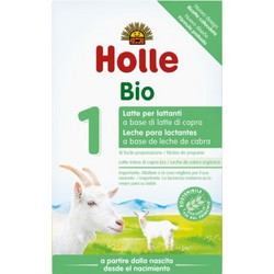 Holle Organic 1 Βιολογικό Βρεφικό Γάλα Σκόνη Κατσικίσιο 0m+ 400gr