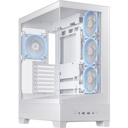 Asus A31 PLUS TG ARGB WHITE (weiss, Tempered Glass x 2)