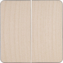 Πλήκτρο Διακόπτη Διπλό HK02 331439003 Maple Natural Kopp