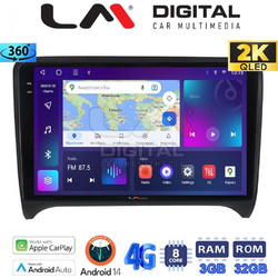 LM Digital ZD8078 Ηχοσύστημα Αυτοκινήτου με Οθόνη Αφής & GPS