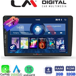 LM Digital LM ZA4452 GPS Ηχοσύστημα Αυτοκινήτου OEM για Ford Fiesta 2019 με Bluetooth / GPS / WiFi